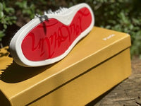 High Top "Red Bottom" Sneaker