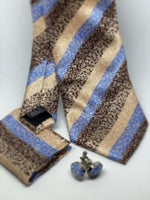 Striped Multi-Colored Tie Set